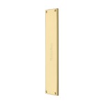 M Marcus Heritage Brass Fingerplate 310 x 76mm